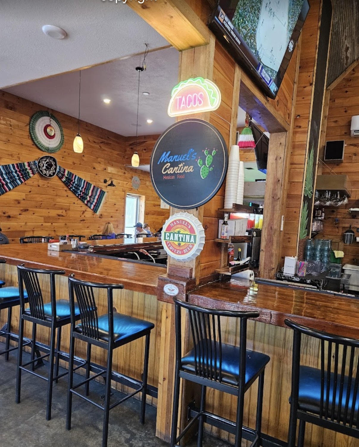 Inside Manuel's Cantina
